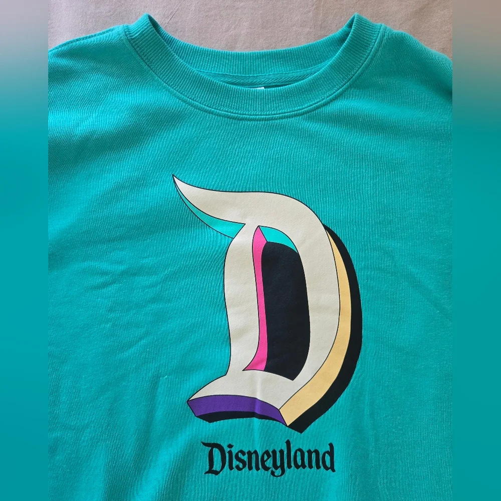 Disney Parks Disneyland “D” Logo Pullover Sweatshirt - Unisex, Large
